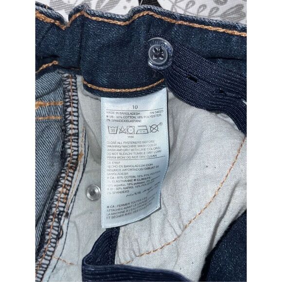 NWT Girls Old Navy Adjustable Waist Skinny Jeans Size 10 - Picture 3 of 6